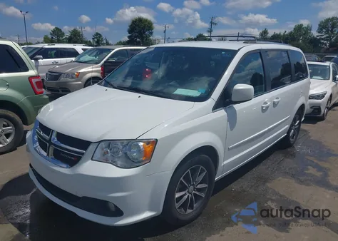2017 Dodge Grand Caravan Sxt из США, поврежденный, VIN 2C4RDGCG5HR807497